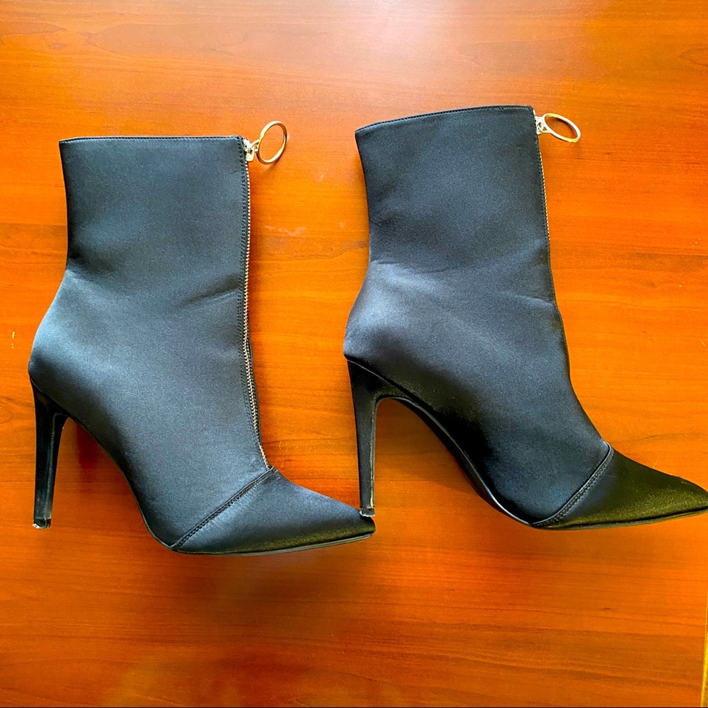 Fashion Nova Black Booties